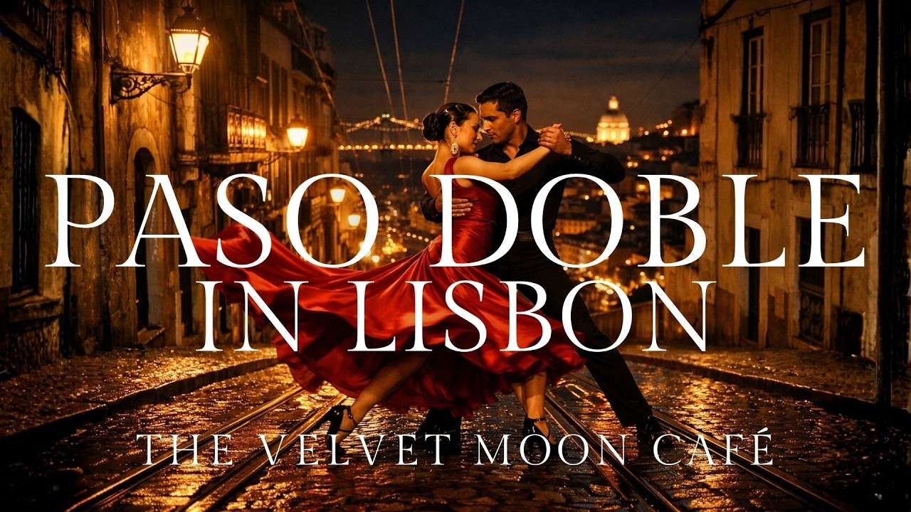 Lisbon Paso Nocturne | Deep & Quiet Paso Doble Ambient | The Velvet Moon Café