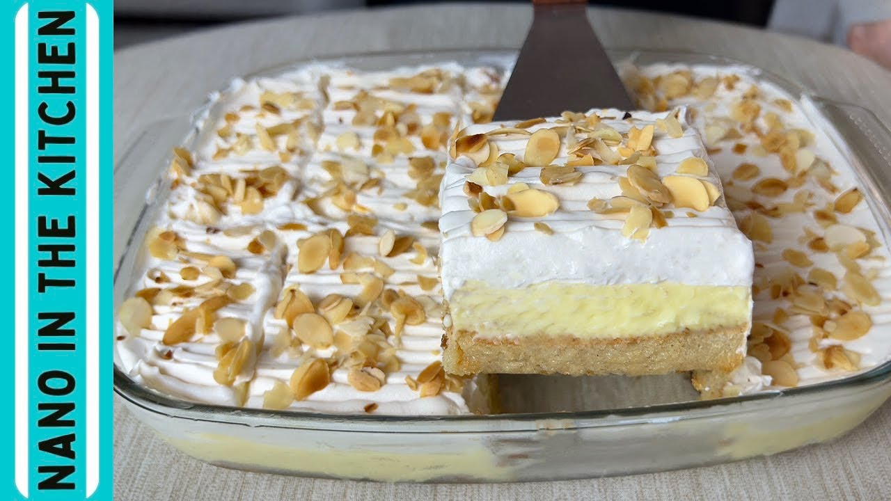 Εύκολο Εκμέκ με τσουρέκι που περίσσεψε | Easy Ekmek with Easter sweet bread | Nano in the kitchen