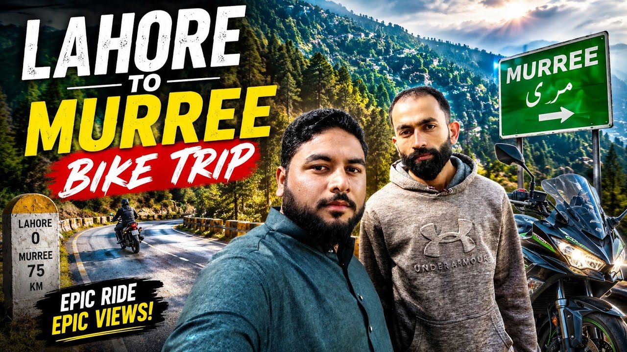 Lahore to Muree Bike trip .Full video By!!Motive Virtual!!!*