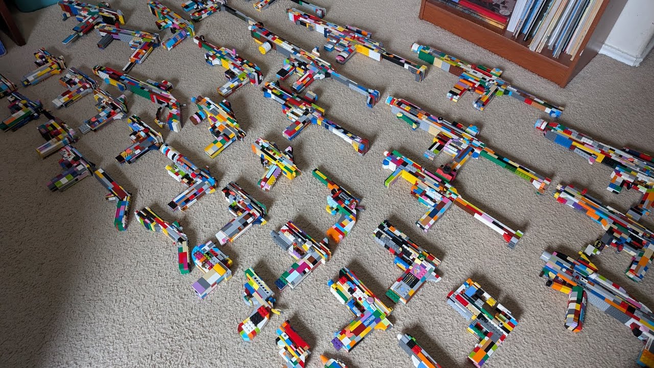 Going Over All of my LEGO GUNS! 