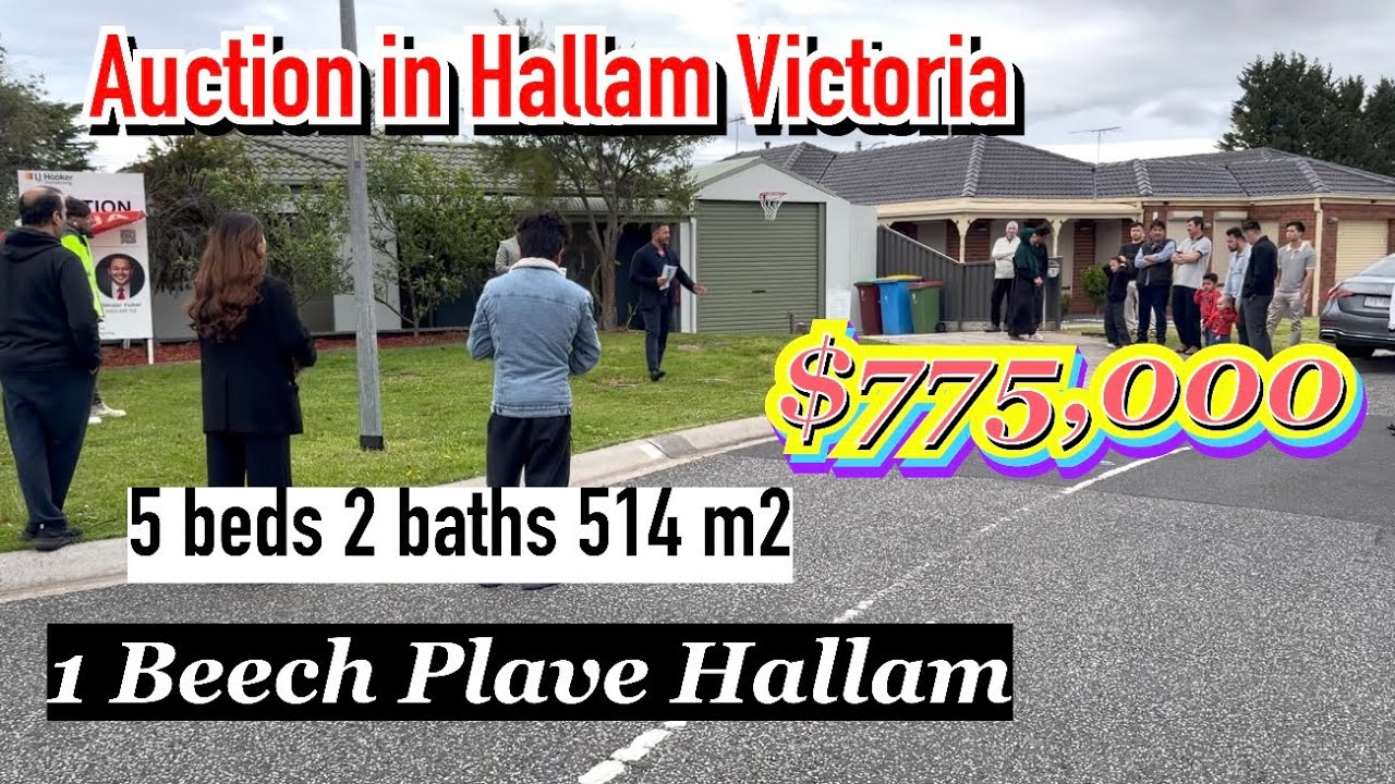 #192. Auction house in Hallam. Đấu gi&aacute; nh&agrave; 5 ph&ograve;ng ngủ gi&aacute; 
