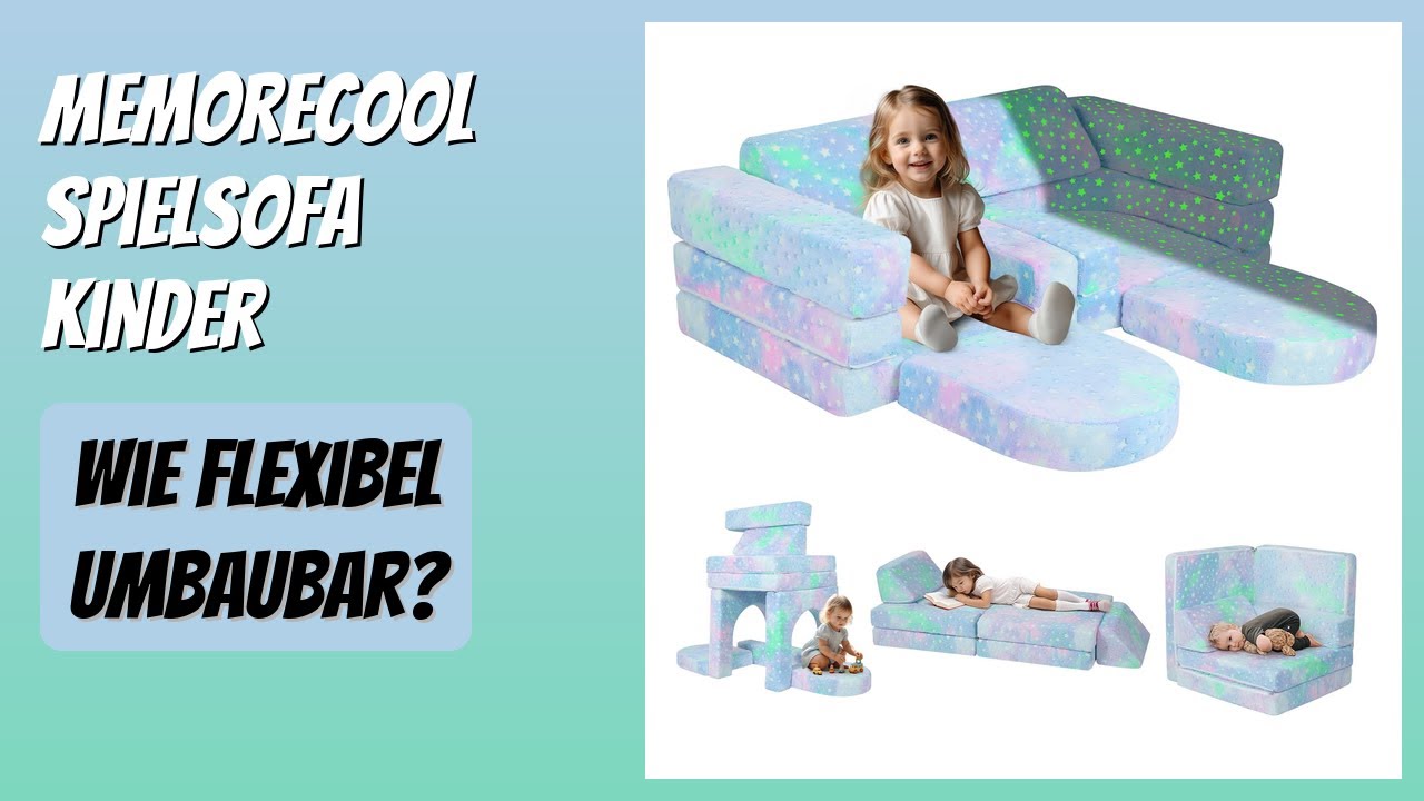 BEWERTUNG (2026): MeMoreCool Spielsofa Kinder. Infos