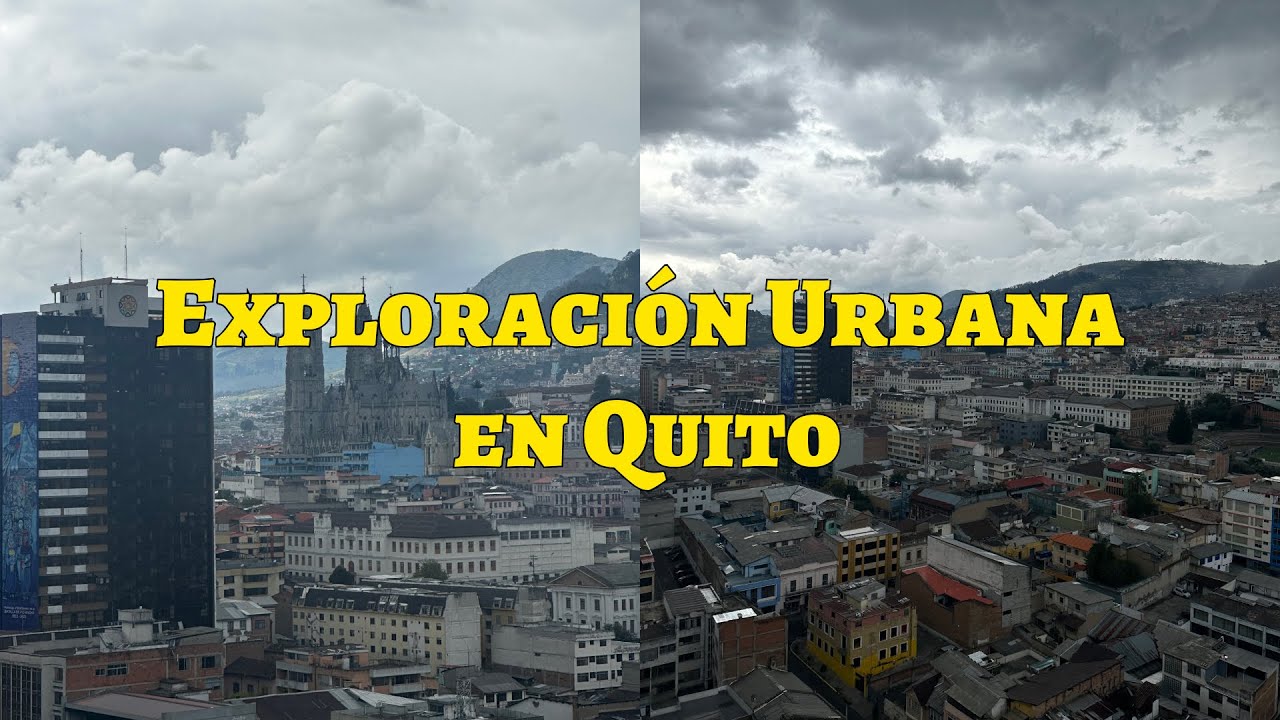 Subiendo azoteas en Quito 