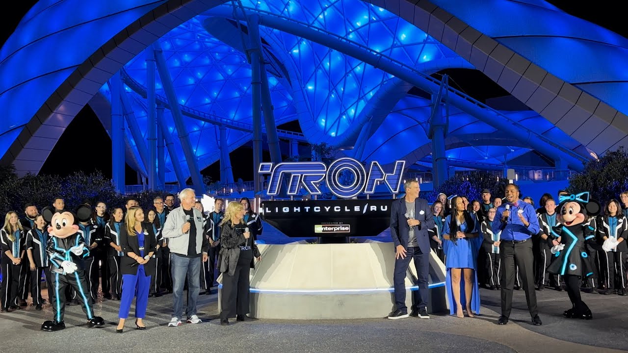 TRON Lightcycle / Run Opening Celebration - Walt Disney World (March 14th, 2023)