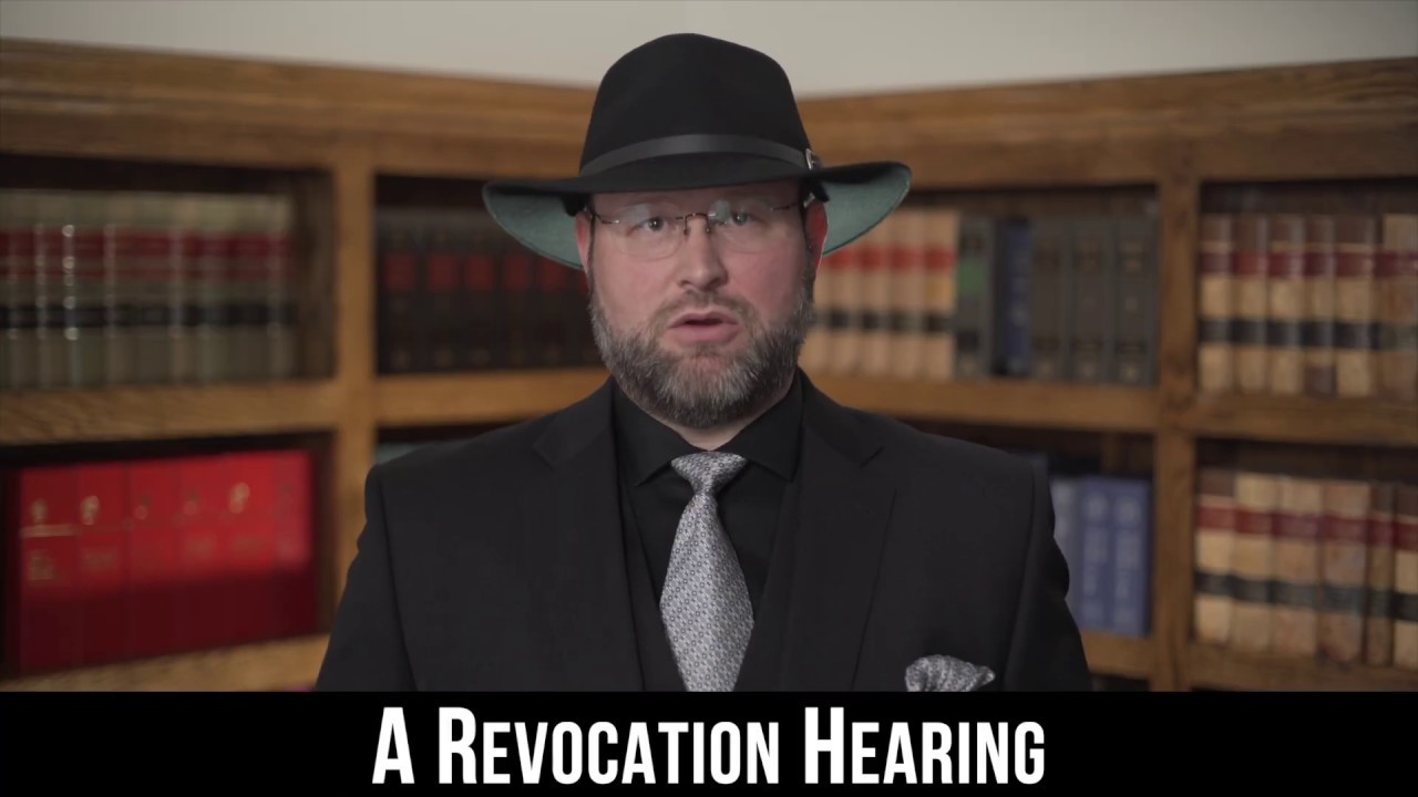 How to prepare for a revocation hearing. (CB)