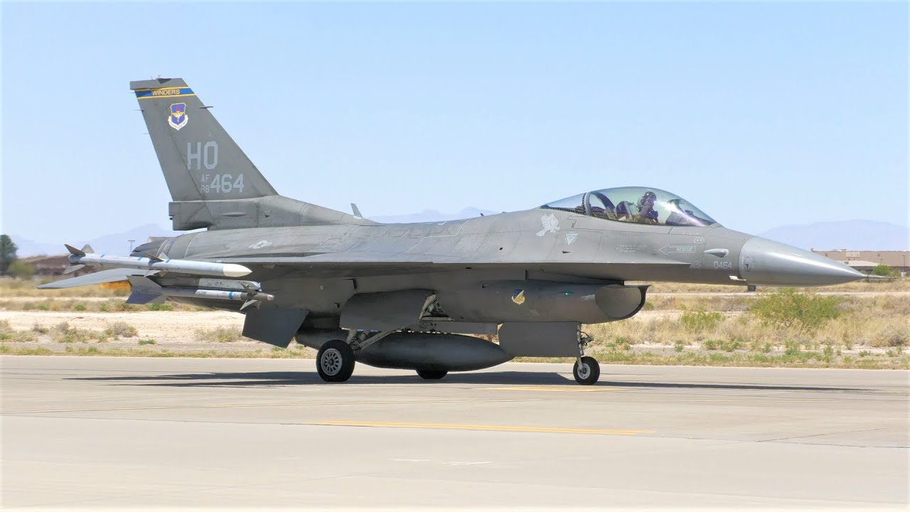 (4K) Holloman Airshow 2022: 49th Wing Demo Feat. F-16s, T-38s & MQ-9!