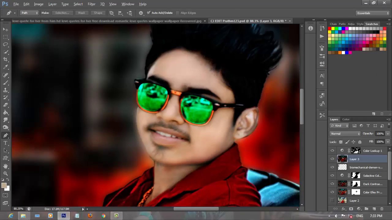 How To Edit Like CB EDITS | CJ Edit photoshop tutorial