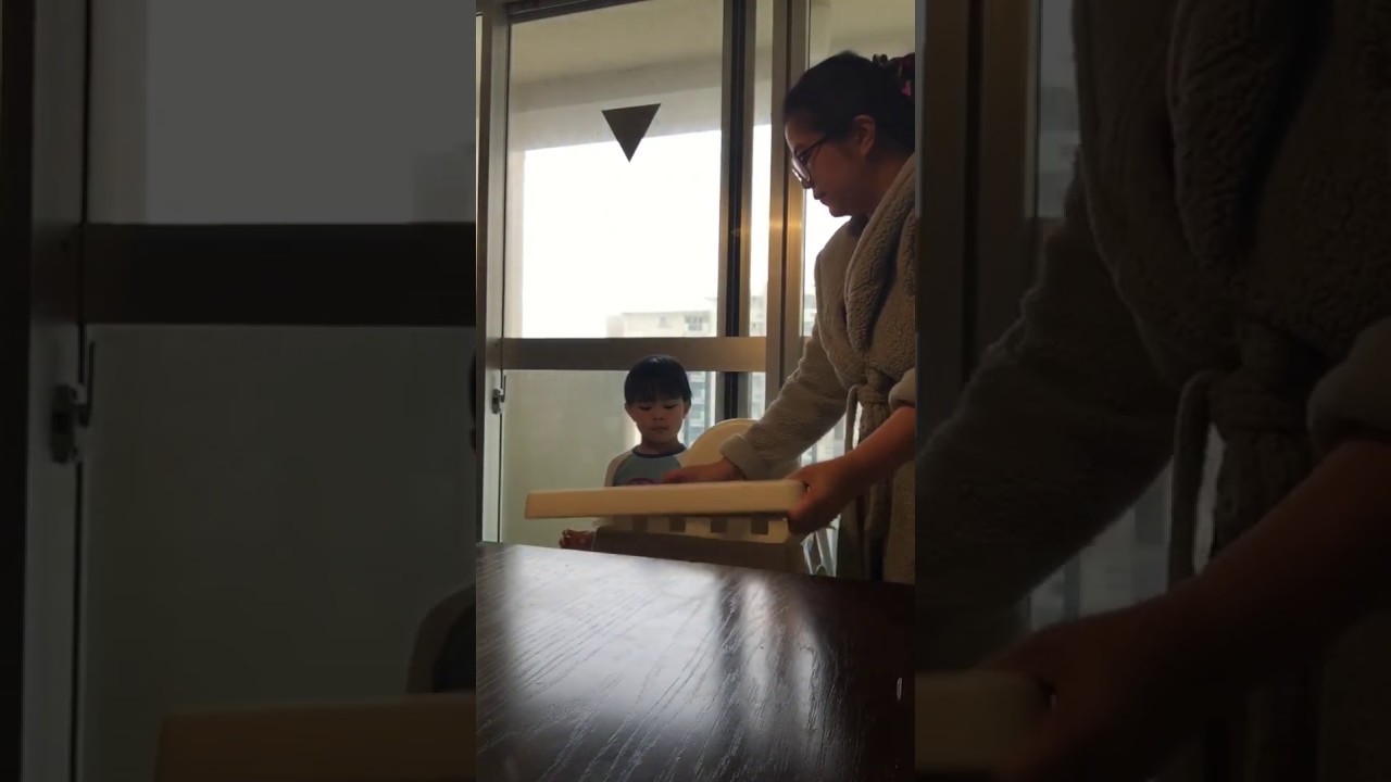 Ikea antilop highchair tip / hack