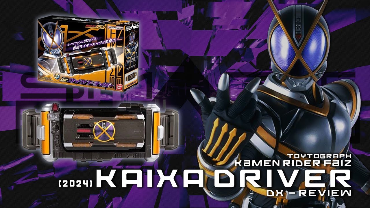 Превратился в песок, как в 2024 году! - KAMEN RIDER 555 - DX KAIXA DRIVER (2024) ОБЗОР Обзор