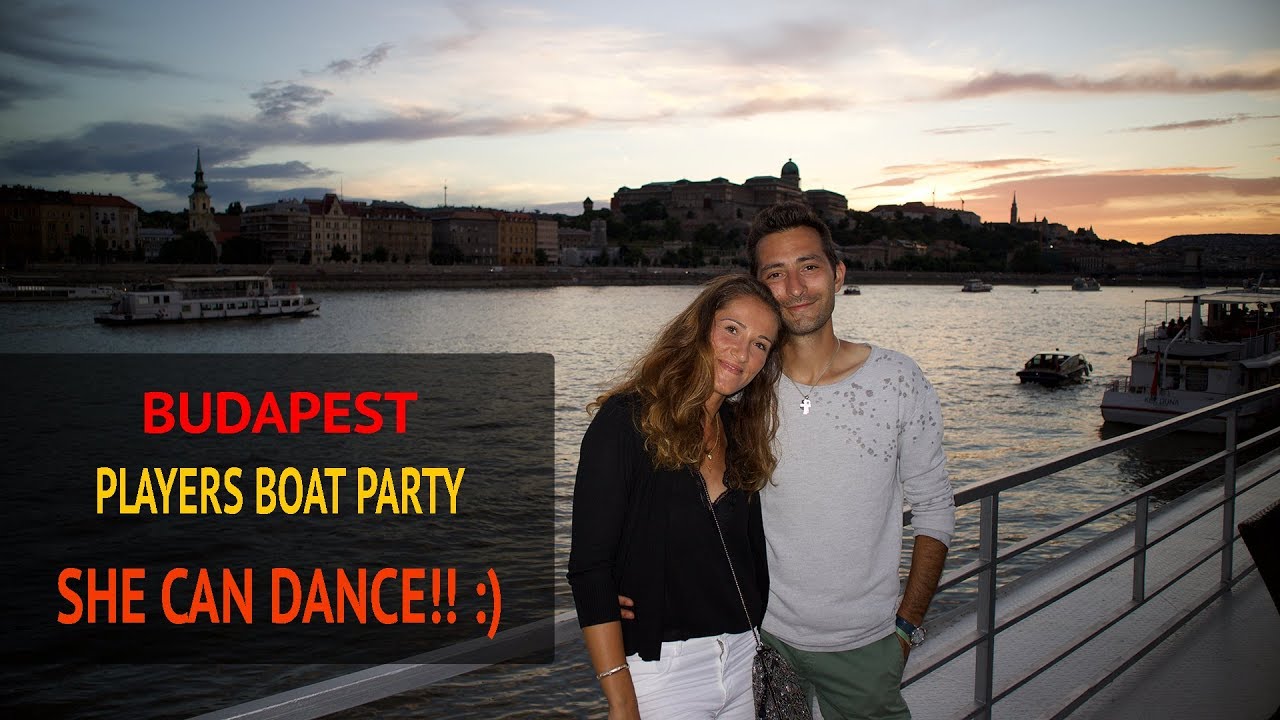 BUDAPEST TRADITIONAL BOAT ITF PLAYERS PARTY - Tennis Travel Vlog