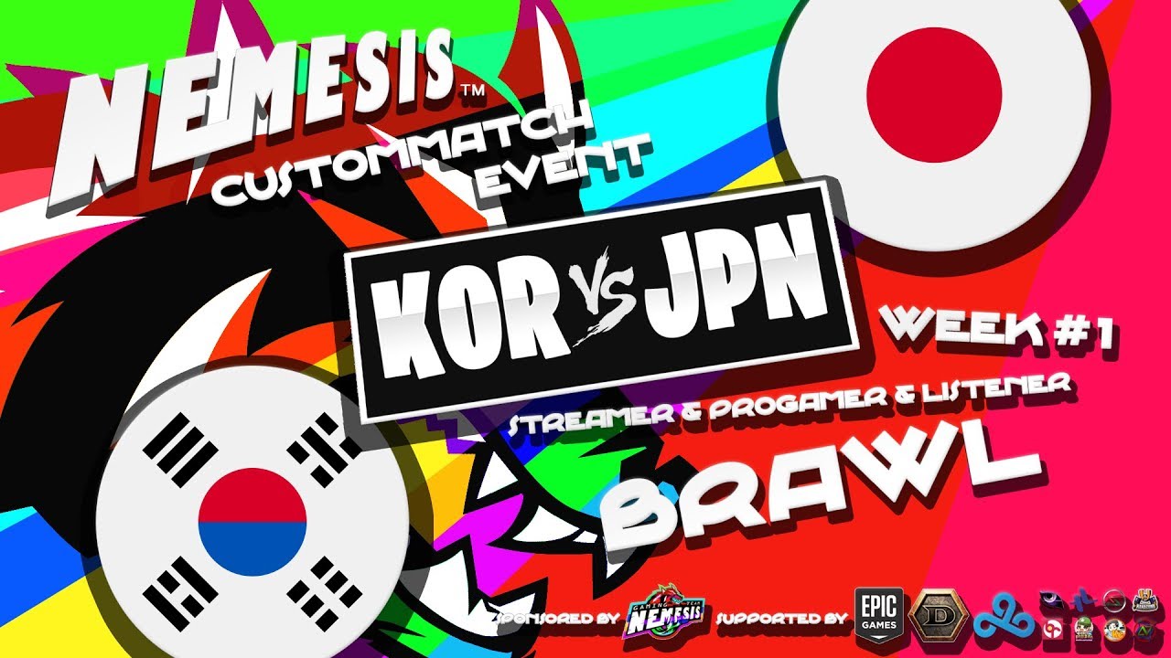 [リハーサル日]【Fortnite カスタムマッチイベント】Team Nemesis主催：ストリーマー＆プロゲーマー＆リスナー大乱闘！