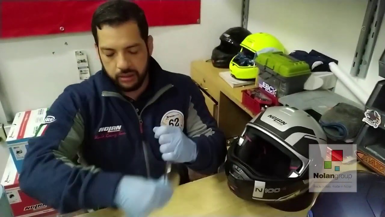 Como dar mantenimiento a la mica de casco Nolan: Comunidad Nolan