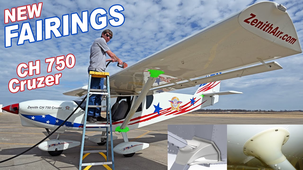New speed FAIRINGS for the Zenith CH 750 Cruzer