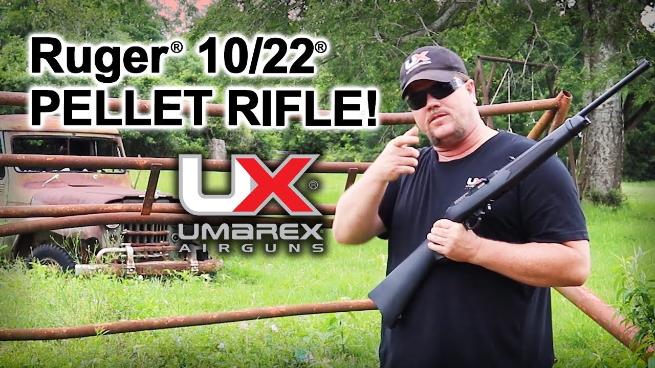 Ruger 1022 Air Rifle Pellet Gun Airgun Review : Umarex Airguns