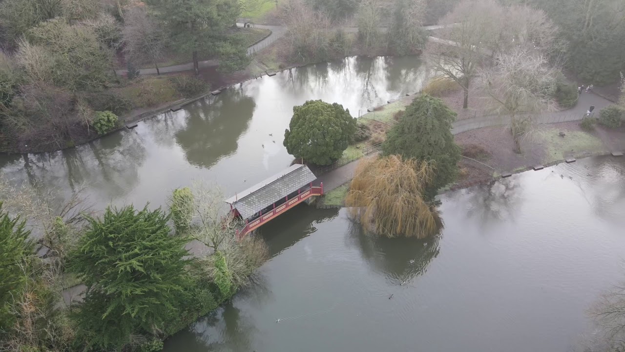 Birkenhead Park By Drone