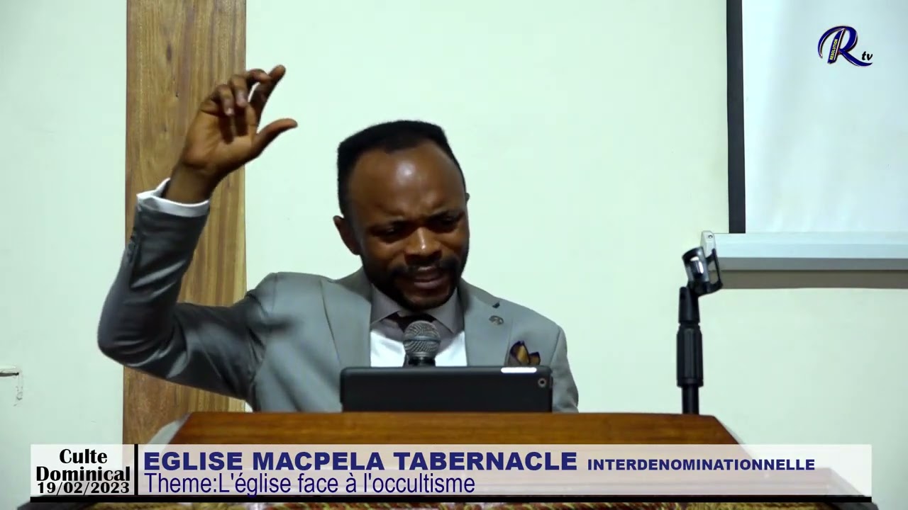 Culte dominical à l'église MACPELA TABERNACLE INTERDENOMINATIONNELLE de Kolwezi.
