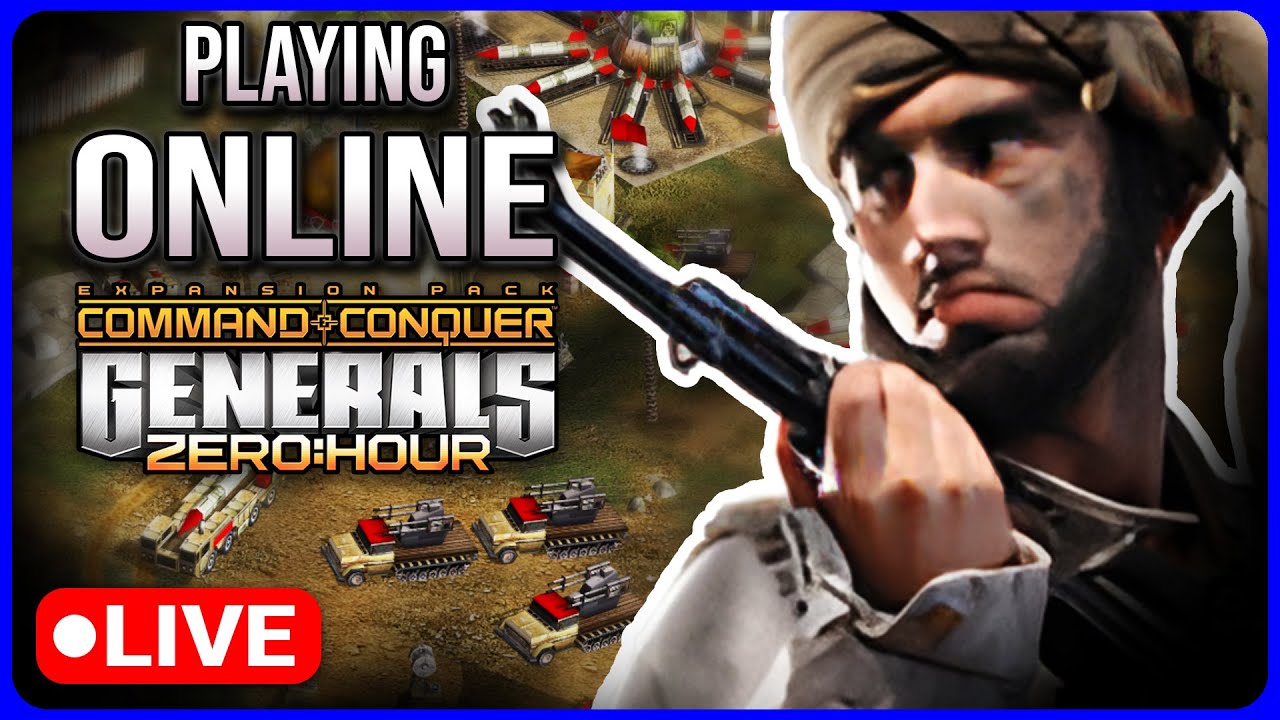 Marauders Descending Upon My Enemies' Bases in Online Matches | C&C Generals Zero Hour