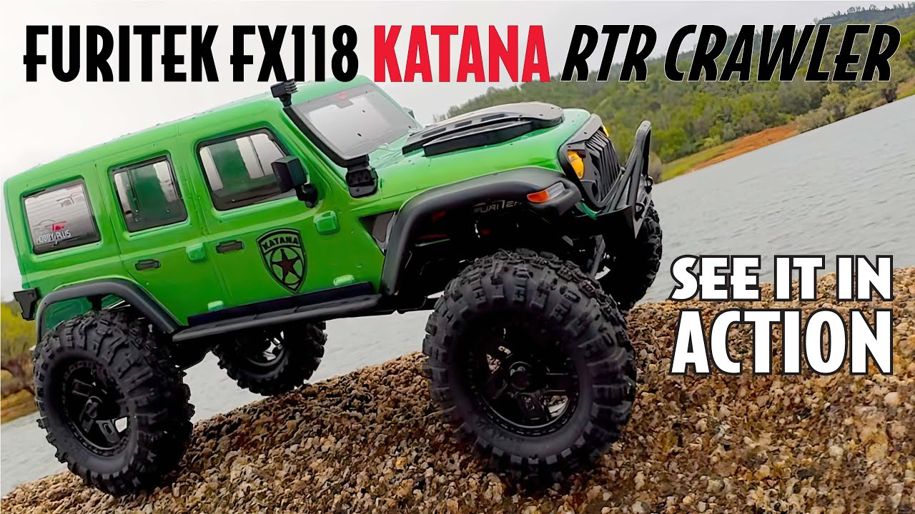 Furitek RC Katana FX-118 Rock Crawling Lakeside⛰️🙌