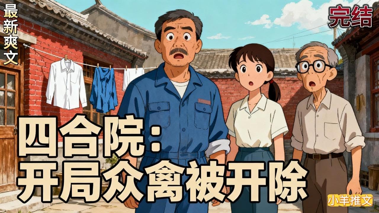 完结《四合院：开局众禽被开除》李政清穿越到四合院的一个年轻人身上，开局房子被分了工位被顶岗,这还有什么好说的，十倍吐出来！虐待禽兽，从我做起！#小说  #推文  #重生 #爽文 #有聲