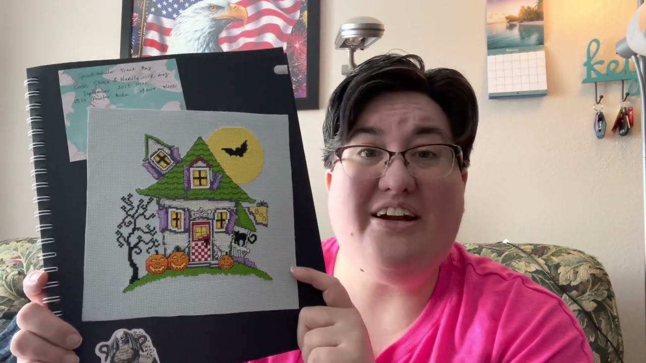 Flosstube 65: A Stitchy Journal Update