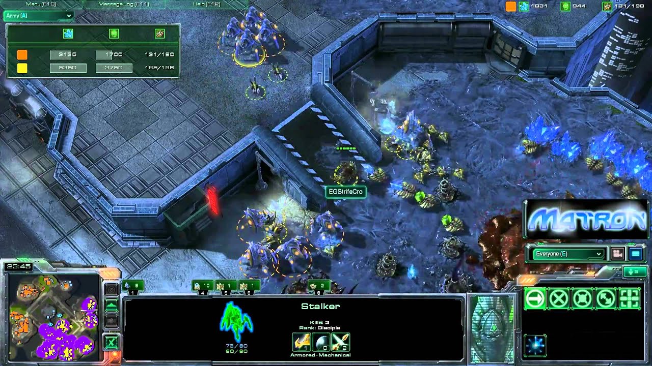 [116] Starcraft 2 -  Kiwikaki (P) vs Strifecro (Z) P2