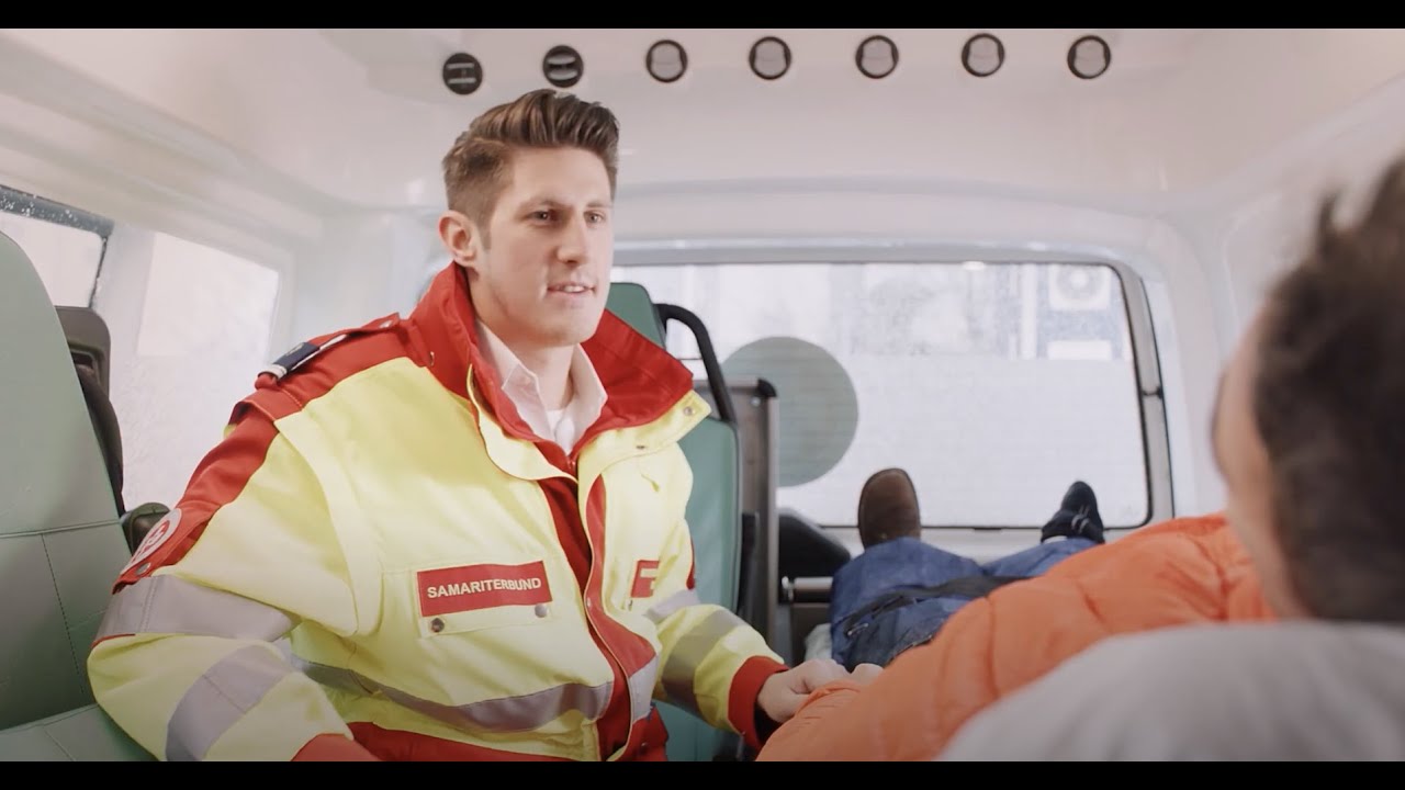 Professioneller Krankentransport beim Samariterbund