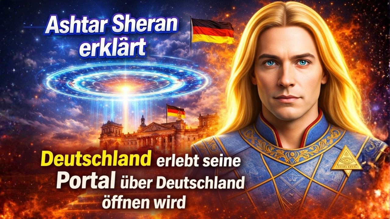 Ashtar Sheran erkl&auml;rt, dass sich bald ein Portal &uuml;ber Deutschland &ouml;ffnen wird