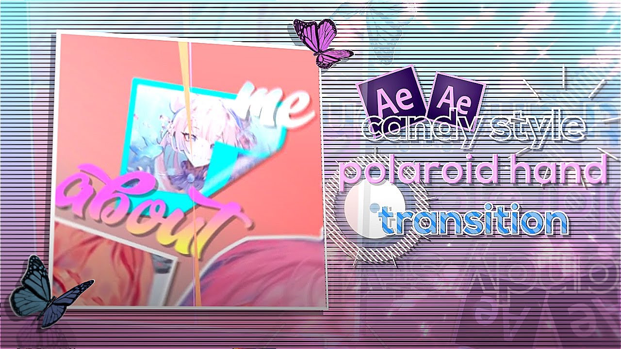 CANDY STYLE TRANSITION TUTORIAL #7 | AFER EFFECTS