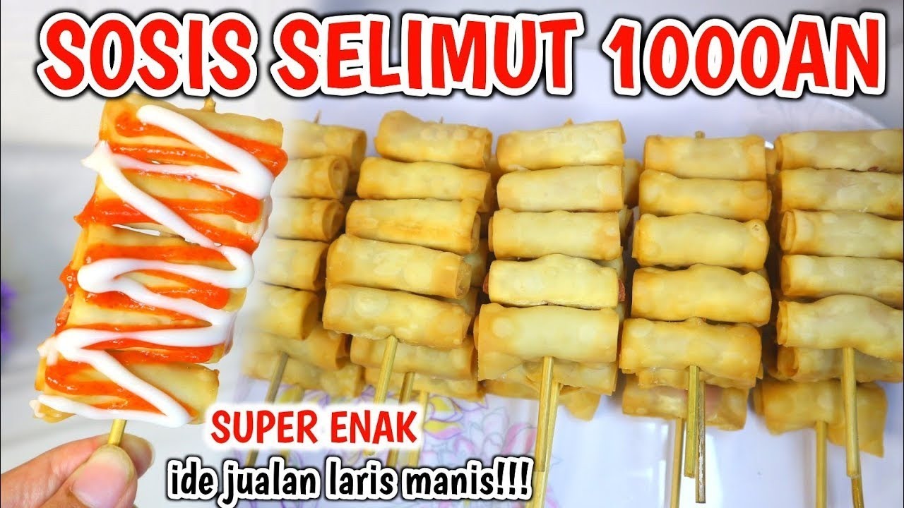 BAWA KE SEKOLAHAN SIAP-SIAP DISERBU BOCIL!! SOSIS SELIMUT SUPER ENAK IDE JUALAN 1000AN LARIS MANIS