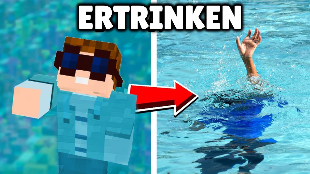 Was in MINECRAFT PASSIERT, passiert im ECHTEN LEBEN!