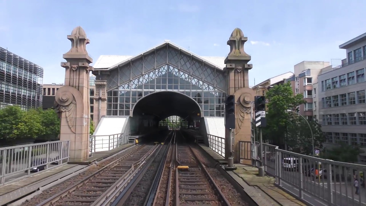 U-Bahn Berlin - U2 IK Führerstandsmitfahrt Theodor-Heuss-Platz - Pankow [4K]