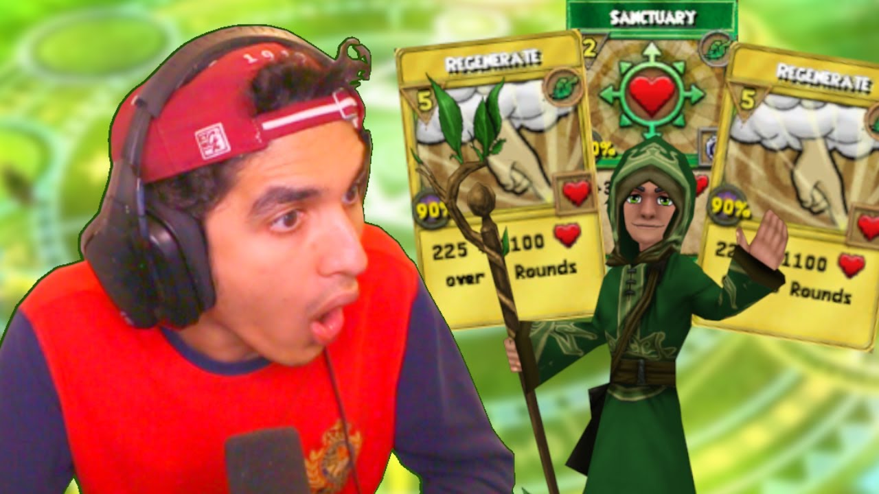 Wizard101 Cosmic (140) Life PvP: FIVE HEALTH REGENERATE CLUTCH!