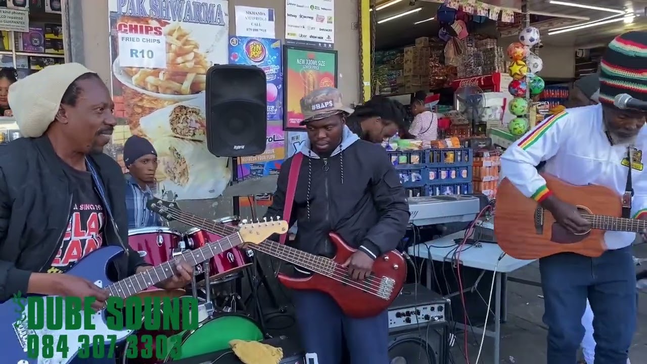 RAW Rastaz At Work performing reggae live in Pinetown KwaZulu-Natal