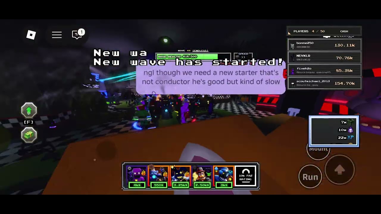 Playing fntd2 endless with friends!