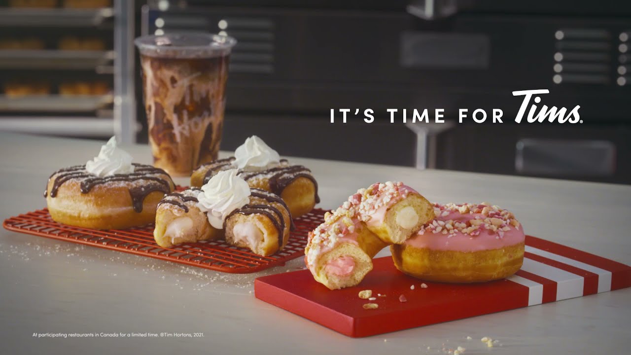 Tim Hortons | New Filled Ring Dream Donuts