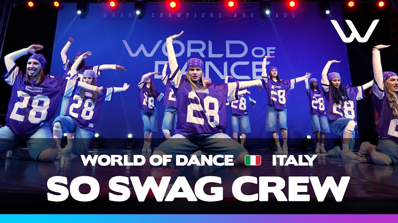 So Swag Crew | FRONT ROW | Junior Team Division | World of Dance Rome 2025 | #WODRM25