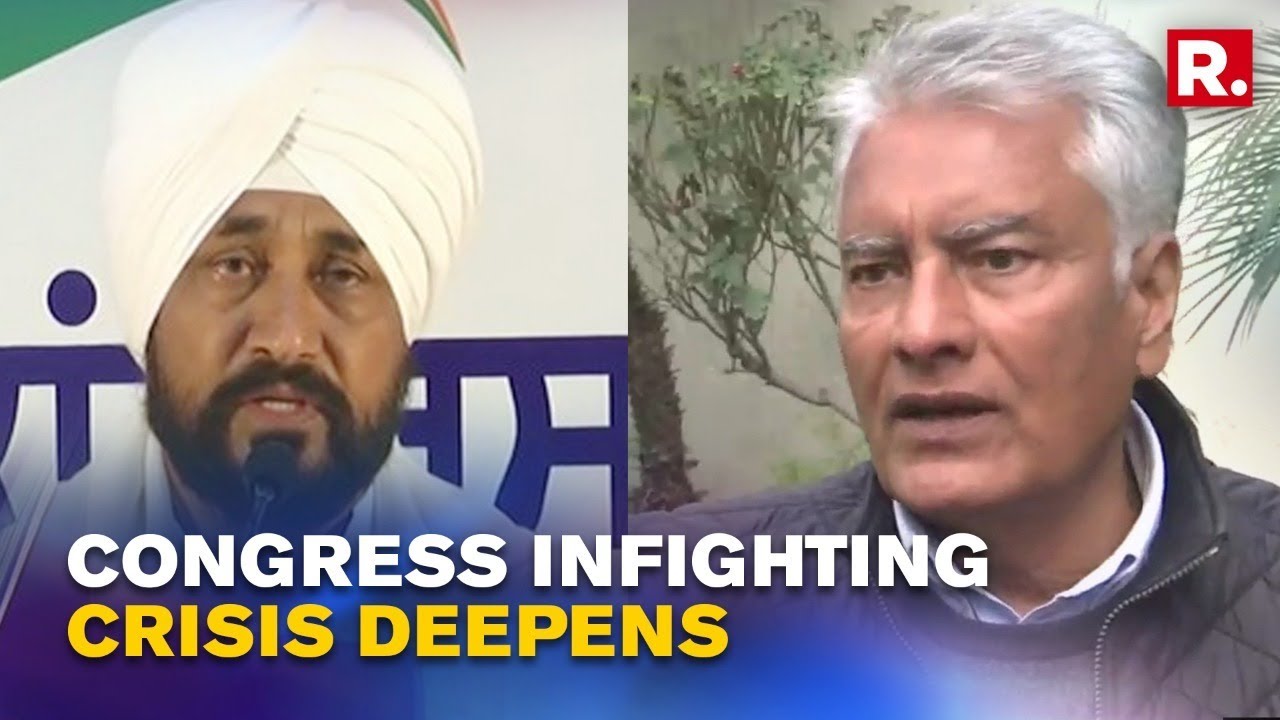 Cong Leader Sunil Jakhar Mocks Channi, Says 'Thank God He Wasn't Declared Nat'l Treasure'
