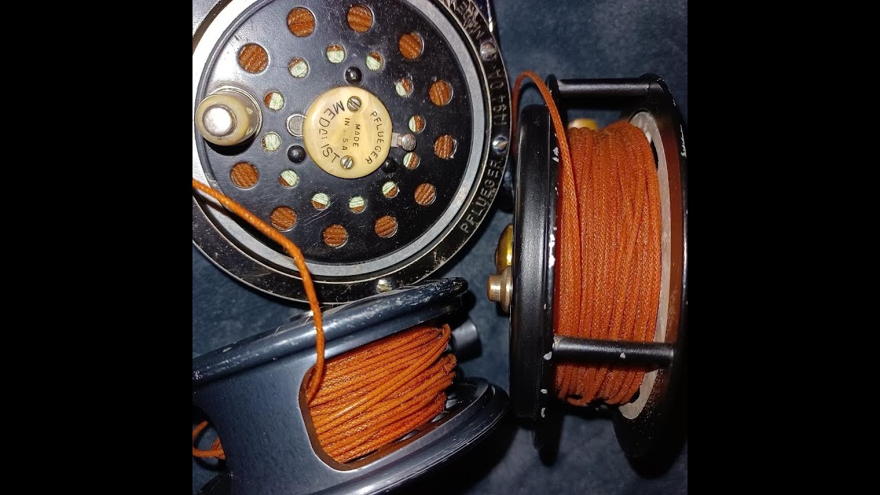 Restoring vintage silk and oil coated braided nylon fly lines (Modified Overmywaders method)