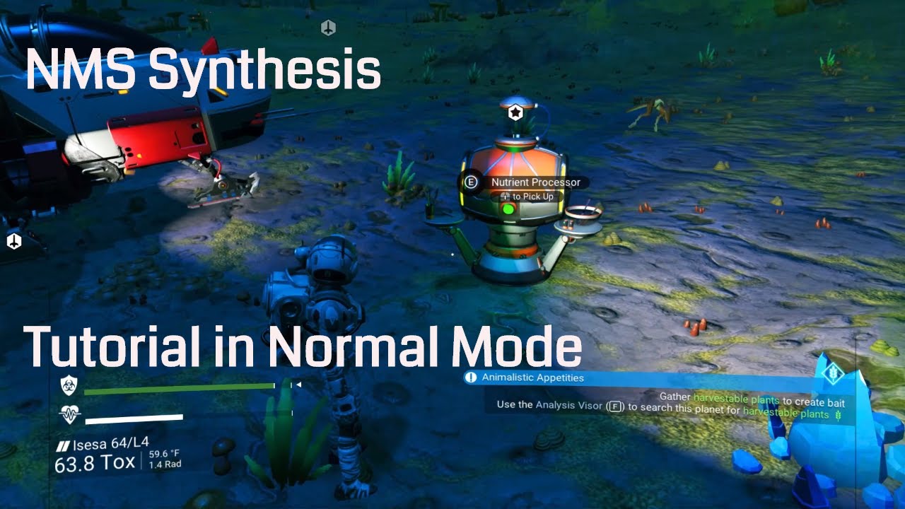 No Man's Sky Synthesis | Tutorial in Normal Mode | The Nutrient Processor