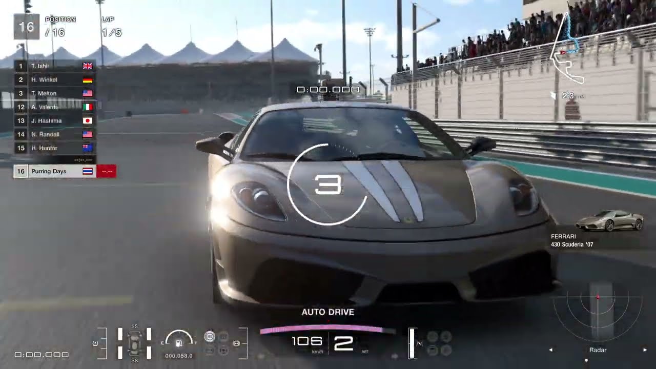 GT7 Weekly Challenges - DEC2025 Week4 - Event 1-4