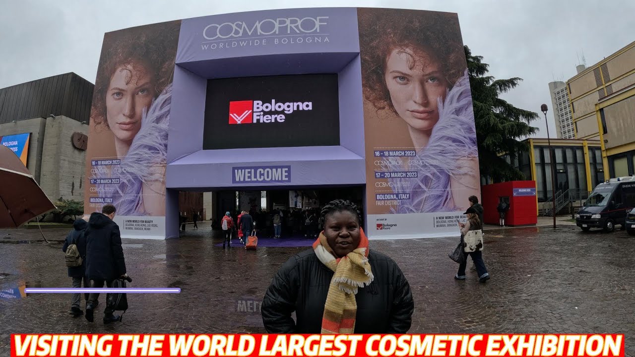 VISITING THE WORLD'S LARGEST COSMETICS EXHIBITION// COSMOPROF WORLWIDE BOLOGNA ITALY 2023