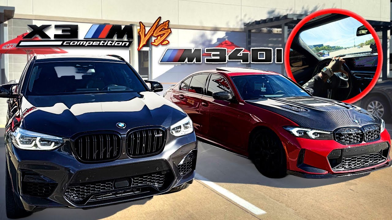 X3M VS M340i / CUTTING UP IN MY STAGE 2 TUNED M340i POV.. *CRAZY POPS*💥🥷