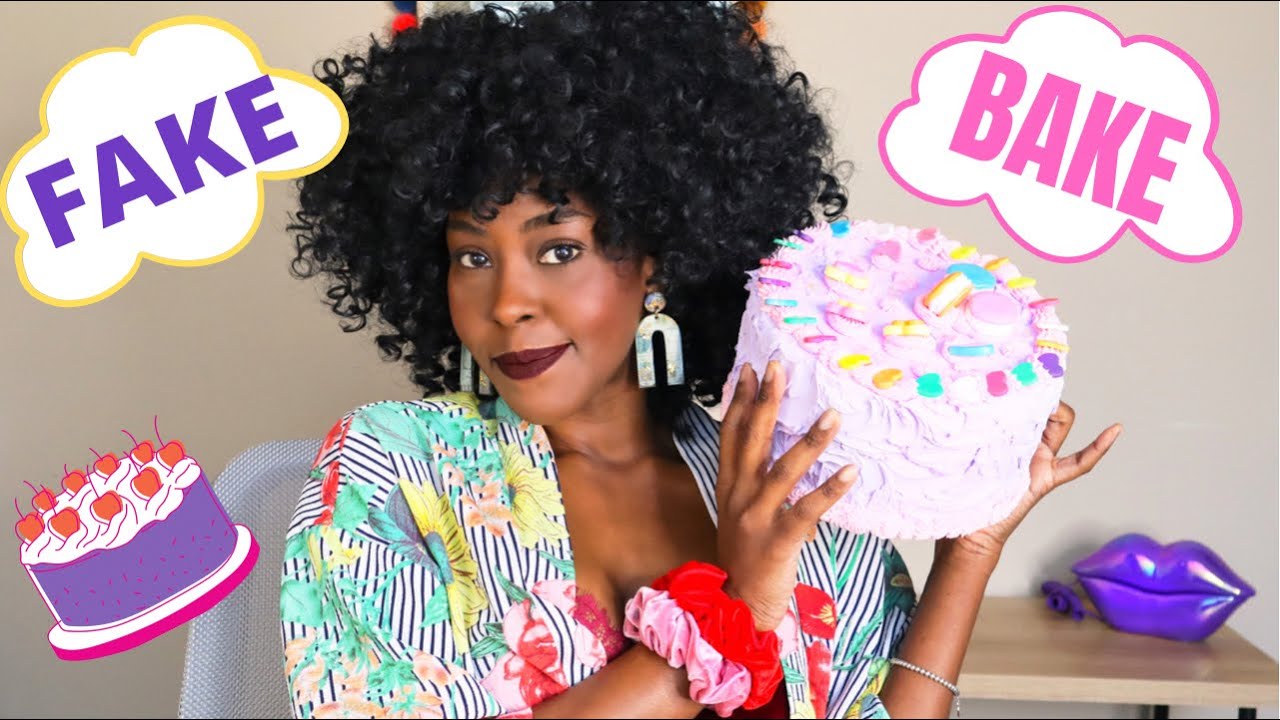How To Make a Fake Cake | DIY Decor | Faux Cake | Photo Props | Adorned By Cherice | Arts & Crafts
