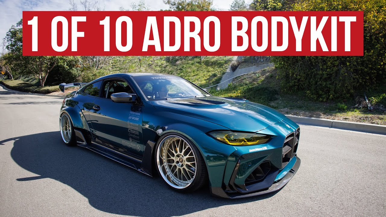 Широкофюзеляжный карбоновый BMW G82 M4 от DRVNmind