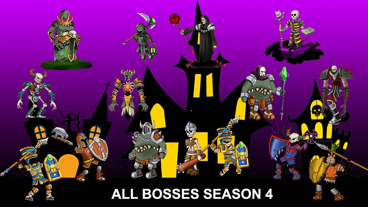 The archers 2_All bosses season 4 vs Throwers