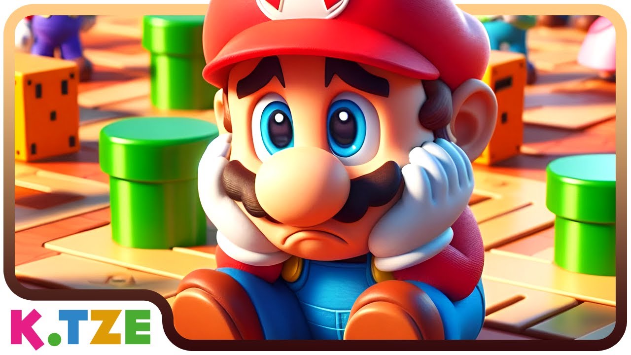 STUCK in a Board Game 🎲😭 Super Mario Odyssey Story