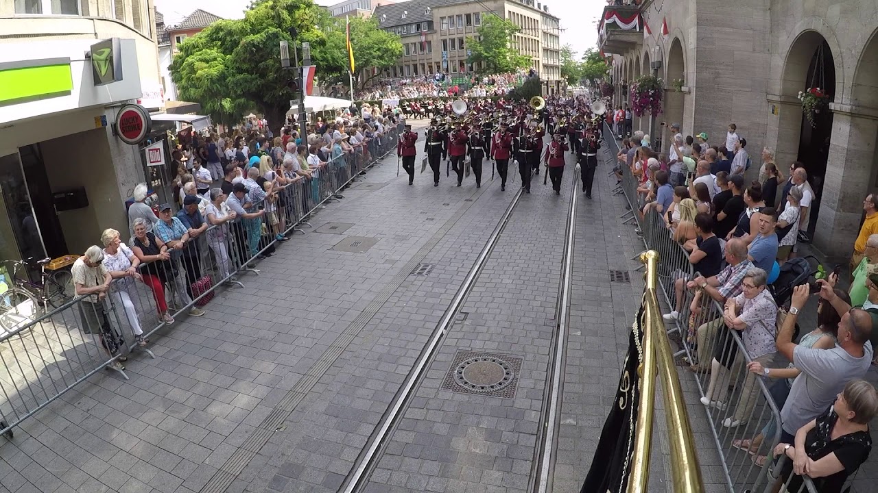 Regiments-Bläser-Corps & Bundesfanfarenkorps - Buglers Nocturne (Parade Neusser Schützenfest 2019)