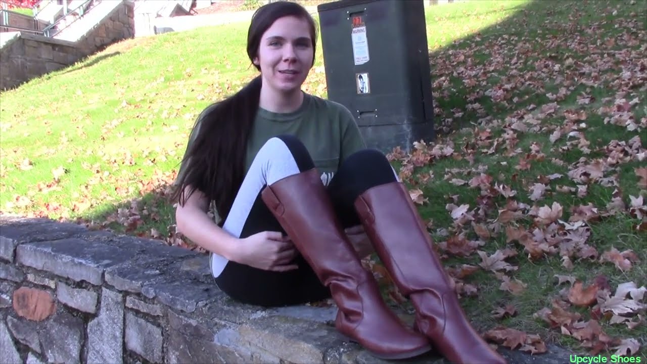 Upcycle Shoes: Jamie riding boots (SOLD)