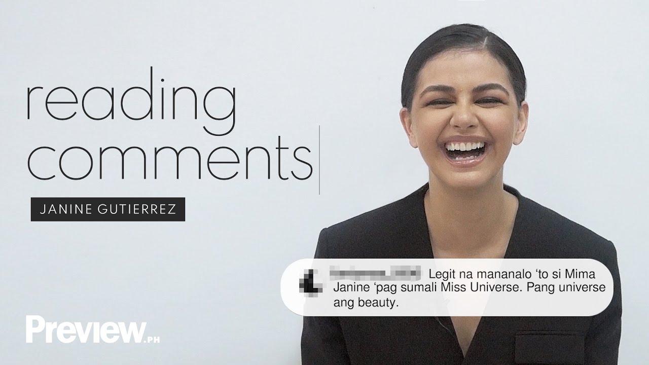 Janine Gutierrez Reacts to Fan Comments | PREVIEW