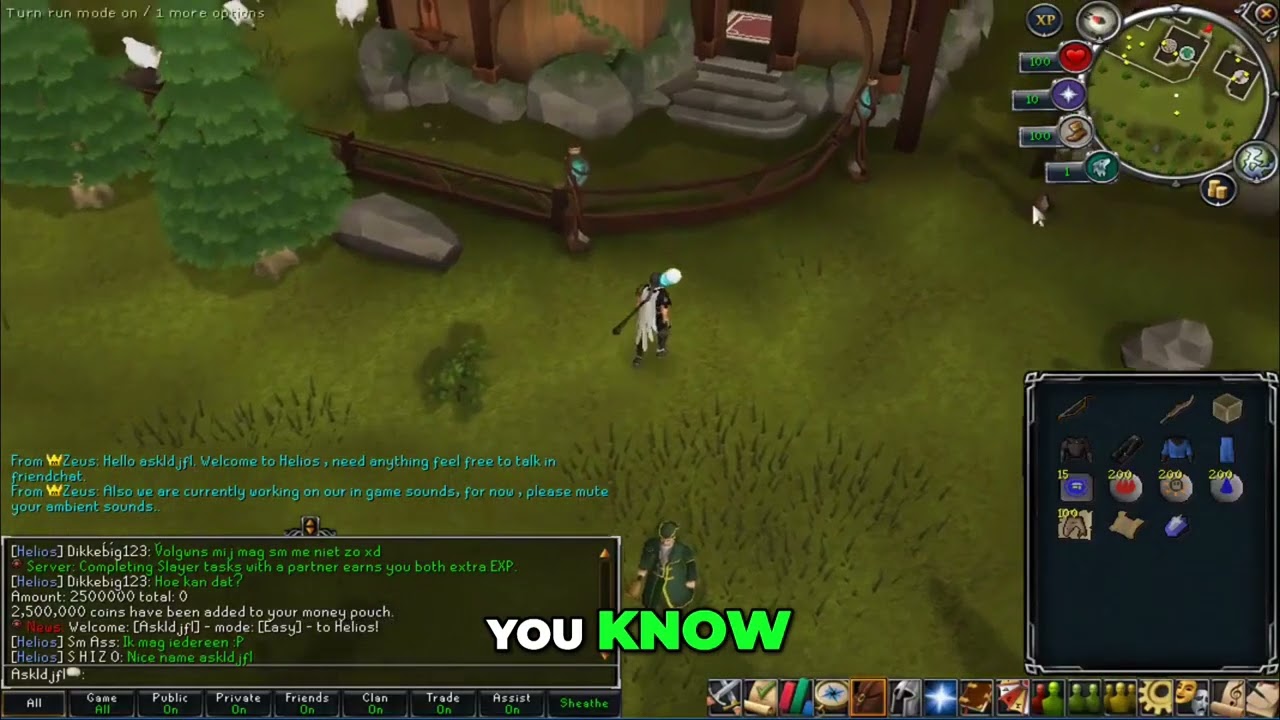 RuneScape Private Server With INSANE Bosses &ndash; Helwyr RSPS Review!